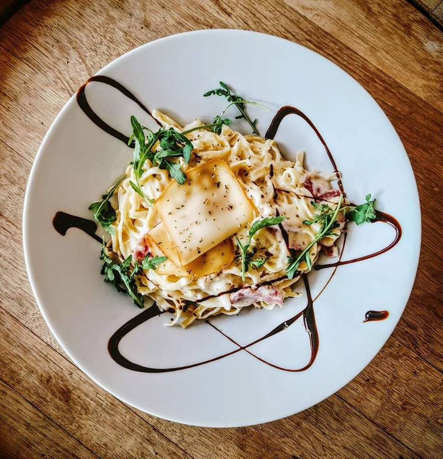 Shooting photo pizza pasta